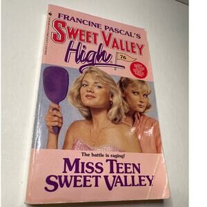 Sweet Valley High 1ST Edition First Print Book #76 Miss Teen Sweet Valley VTG